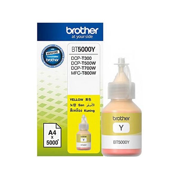 Cartridge Brother BT5000Y, žltá (yellow), originál