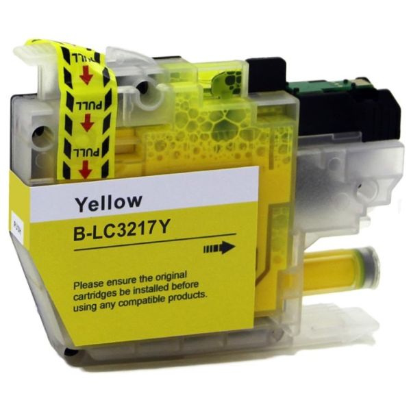 Cartridge Brother LC3217XLY, žltá (yellow), alternatívny