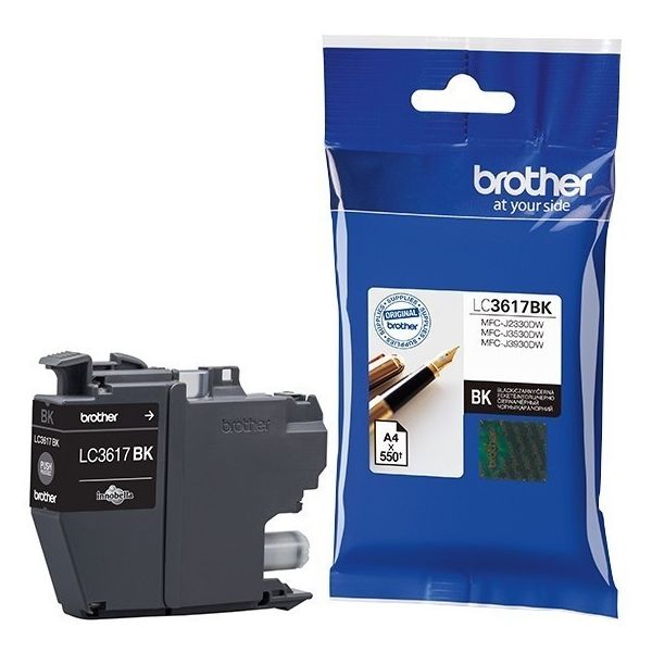 Cartridge Brother LC3617BK, čierna (black), originál