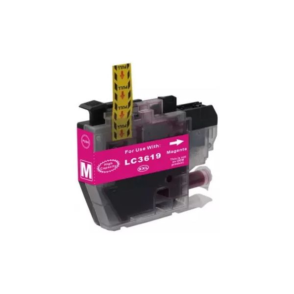 Cartridge Brother LC3617M, purpurová (magenta), alternatívny