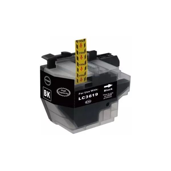 Cartridge Brother LC3619XLBK, čierna (black), alternatívny