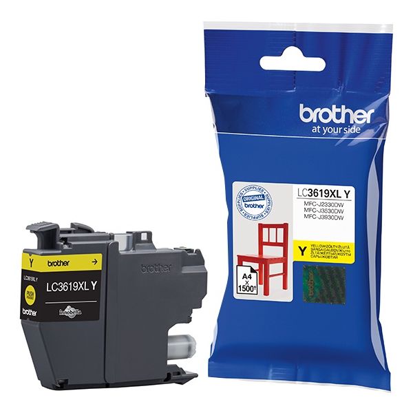 Cartridge Brother LC3619XLY, žltá (yellow), originál