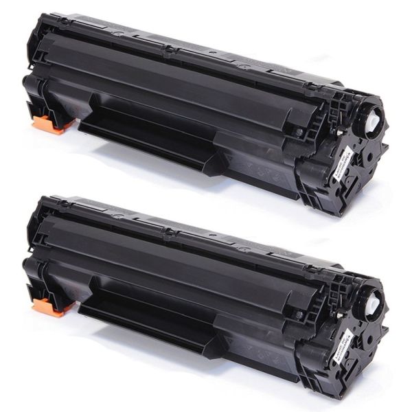 Toner Canon 737, CRG-737, dvojbalenie, čierna (black), alternatívny