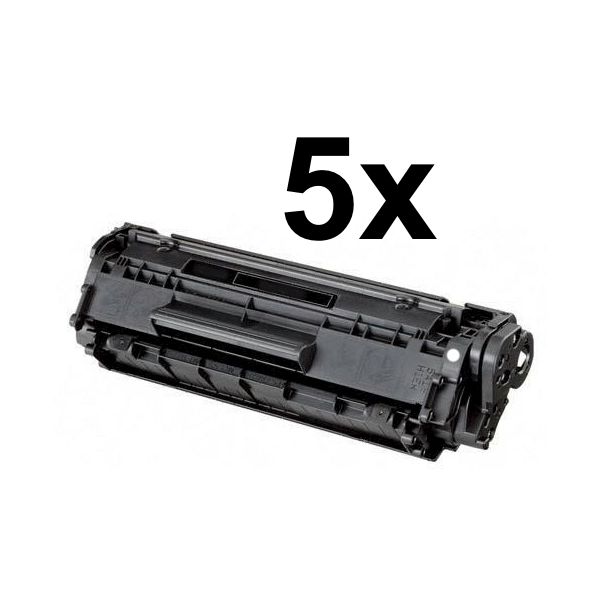Toner Canon FX-10, päťbalenie, čierna (black), alternatívny