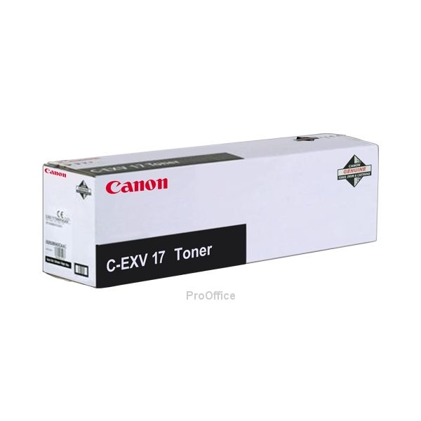 Toner Canon C-EXV17, čierna (black), originál