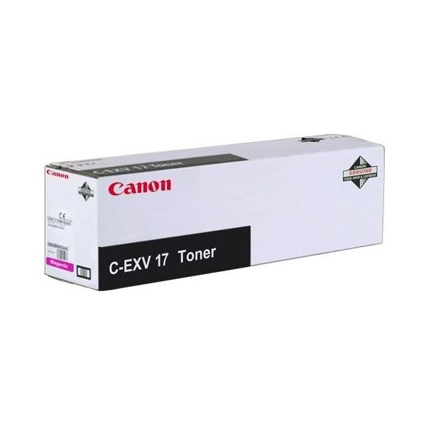 Toner Canon C-EXV17, purpurová (magenta), originál