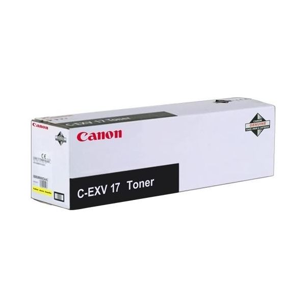 Toner Canon C-EXV17, žltá (yellow), originál