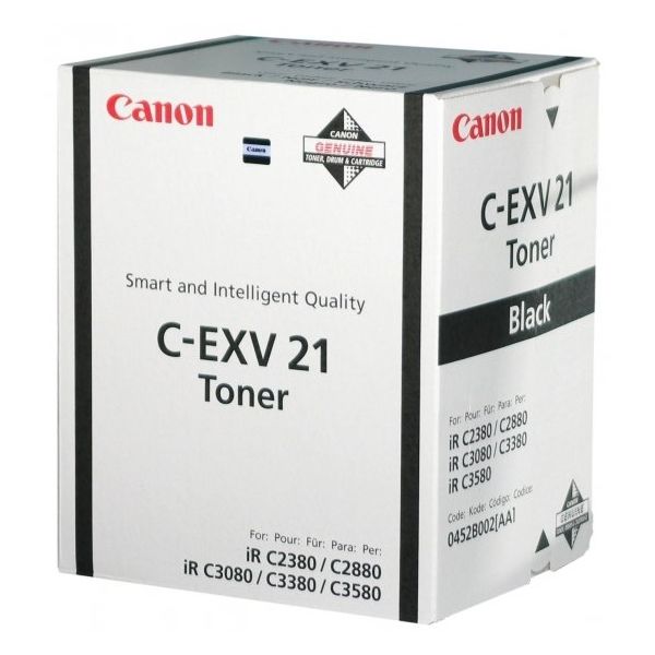 Toner Canon C-EXV21 BK, 0452B002, čierna (black), originál