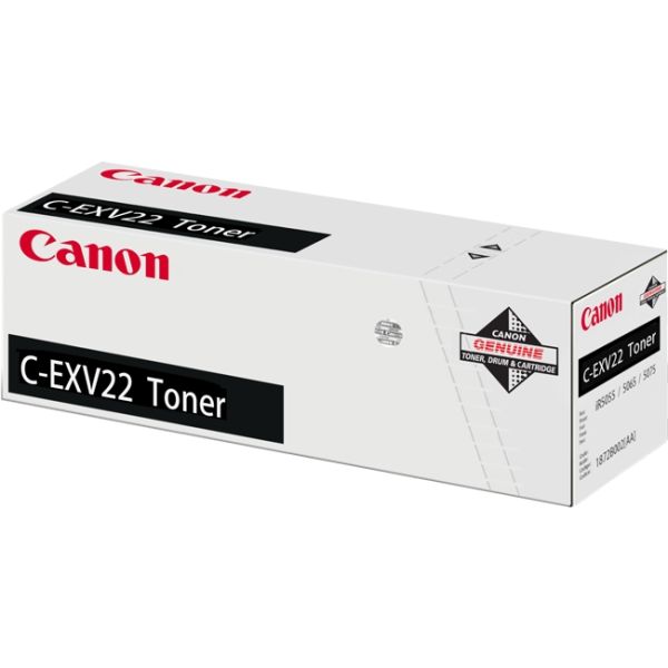 Toner Canon C-EXV22 BK, 1872B002, čierna (black), originál