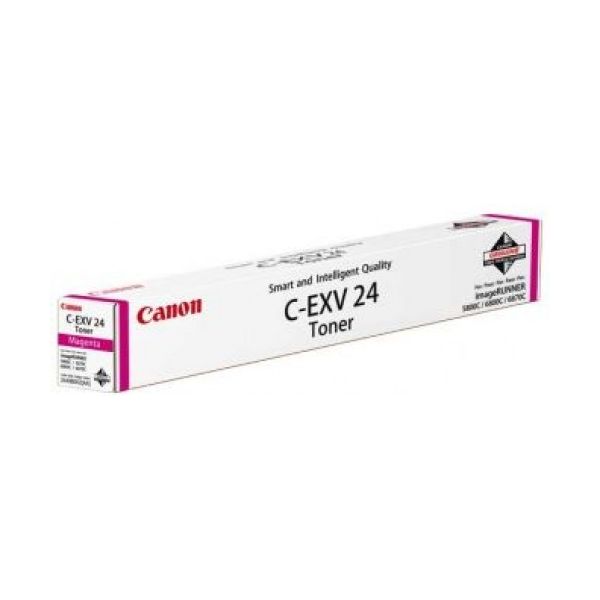 Toner Canon C-EXV24 M, 2449B002, purpurová (magenta), originál