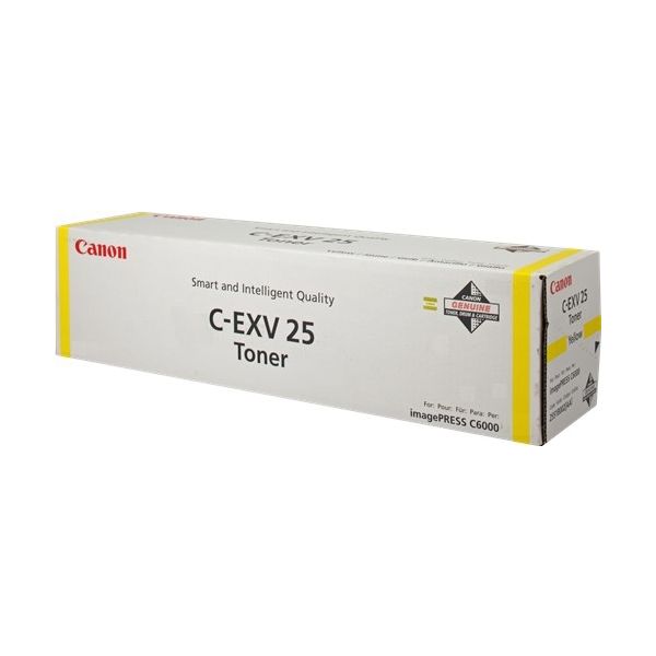 Toner Canon C-EXV25 Y, žltá (yellow), originál