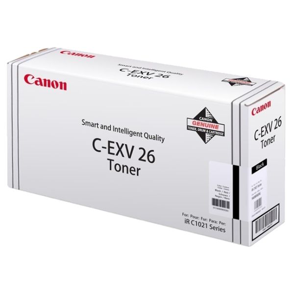 Toner Canon C-EXV26 BK, 1660B006, čierna (black), originál