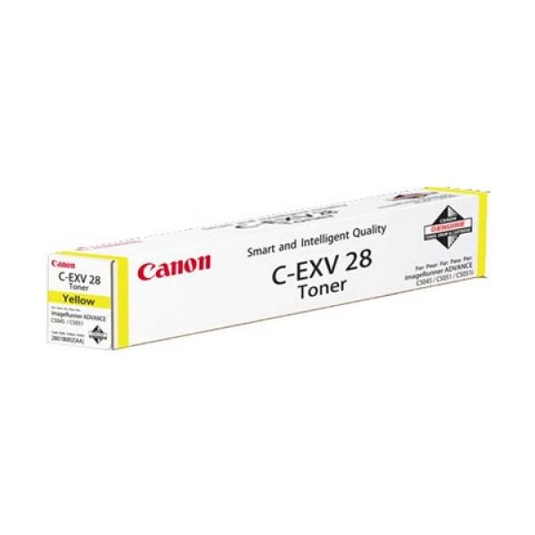 Toner Canon C-EXV28 Y, 2801B002, žltá (yellow), originál