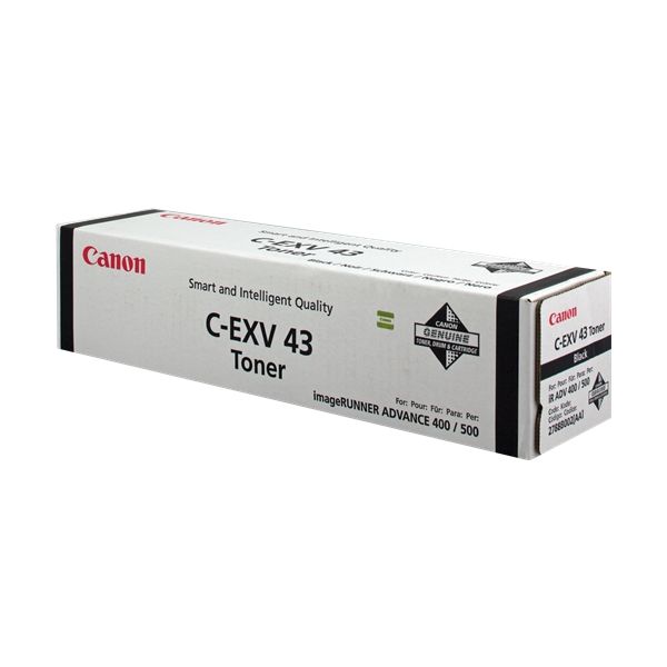 Toner Canon C-EXV43, čierna (black), originál