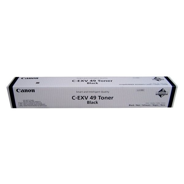 Toner Canon C-EXV49BK, čierna (black), originál