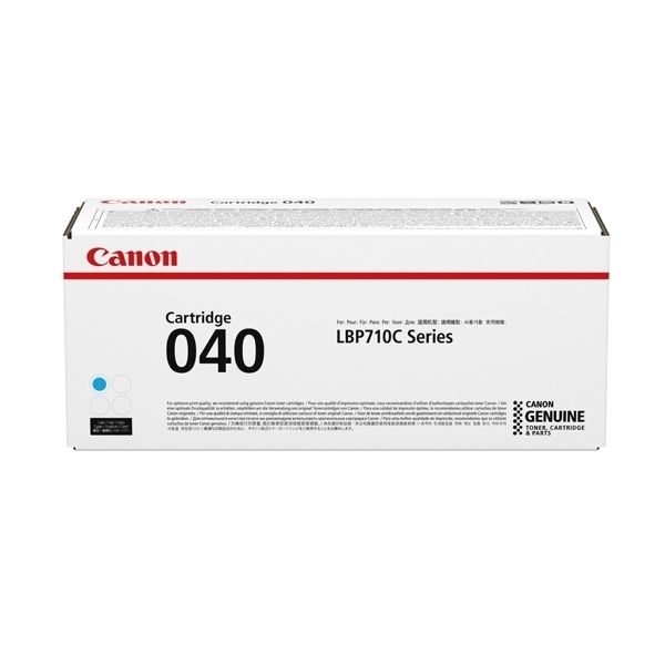 Toner Canon 040 C, CRG-040 C, 0458C001, azúrová (cyan), originál