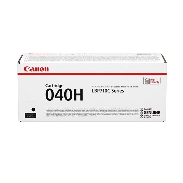 Toner Canon 040H BK, CRG-040H BK, 0461C001, čierna (black), originál