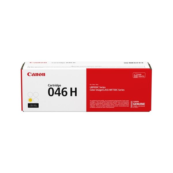 Toner Canon 046H Y, CRG-046H Y, 1251C002, žltá (yellow), originál