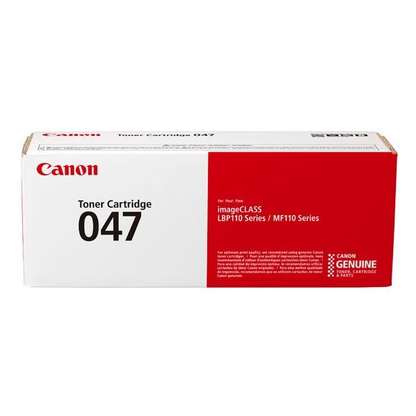 Toner Canon 047 BK, CRG-047 BK, 2164C002, čierna (black), originál