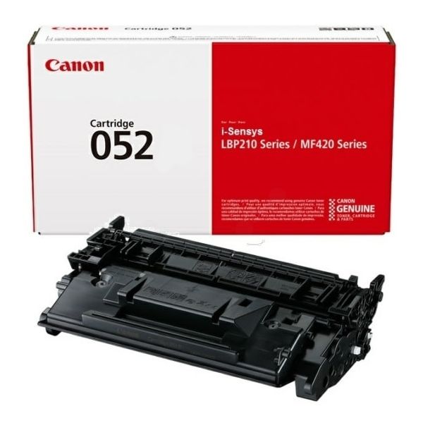 Toner Canon 052 BK, CRG-052 BK, 2199C002, čierna (black), originál