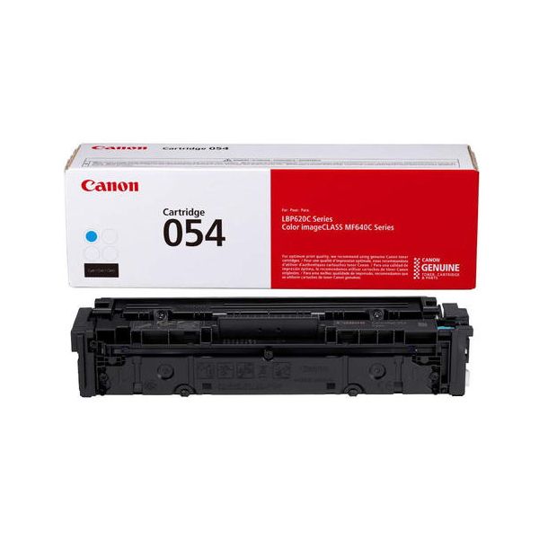 Toner Canon 054 C, CRG-054 C, 3023C002, azúrová (cyan), originál