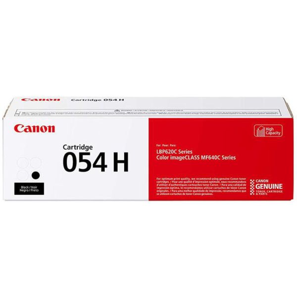 Toner Canon 054 H BK, CRG-054 H BK, 3028C002, čierna (black), originál