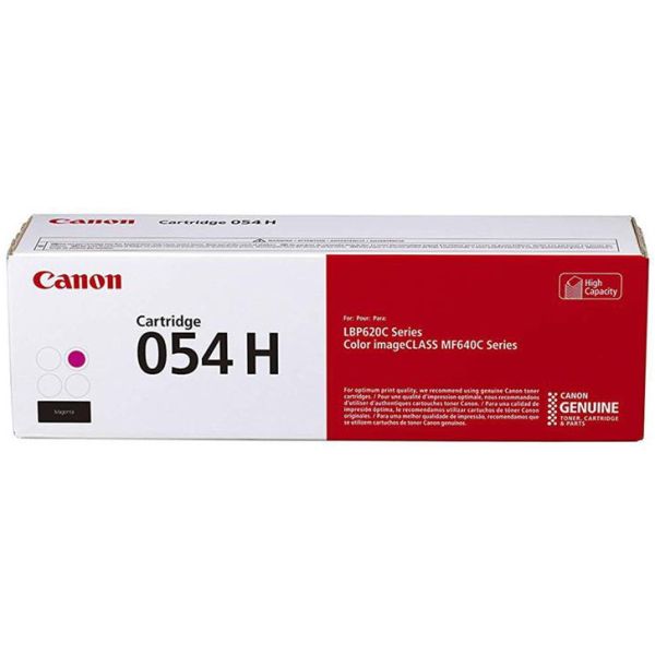 Toner Canon 054 H M, CRG-054 H M, 3026C002, purpurová (magenta), originál