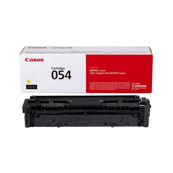 Toner Canon 054 Y, CRG-054 Y, 3021C002, žltá (yellow), originál