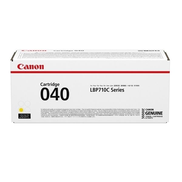 Toner Canon 040 Y, CRG-040 Y, 0454C001, žltá (yellow), originál