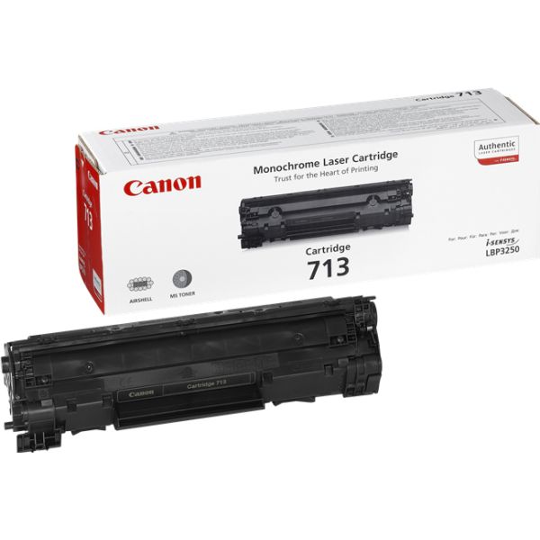 Toner Canon 713, CRG-713, čierna (black), originál