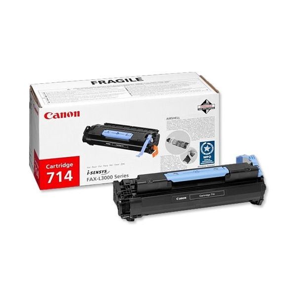 Toner Canon 714, CRG-714, čierna (black), originál
