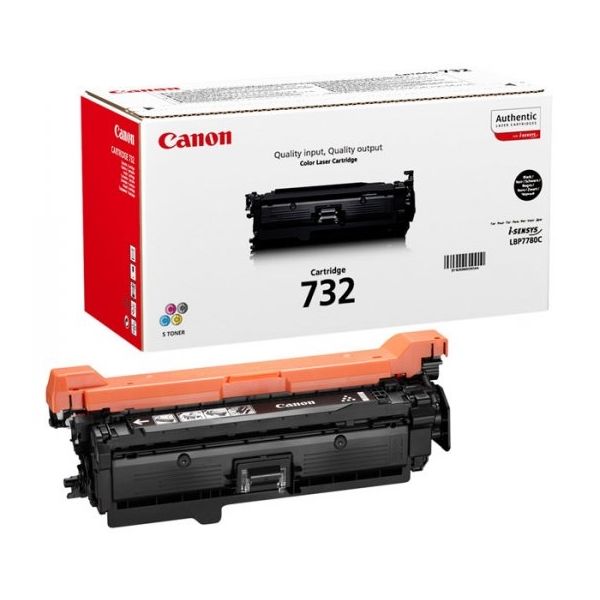 Toner Canon 732, CRG-732, čierna (black), originál