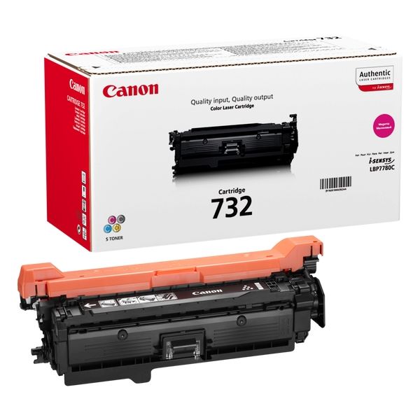 Toner Canon 732, CRG-732, purpurová (magenta), originál