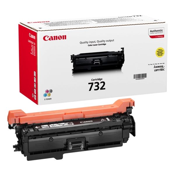 Toner Canon 732, CRG-732, žltá (yellow), originál