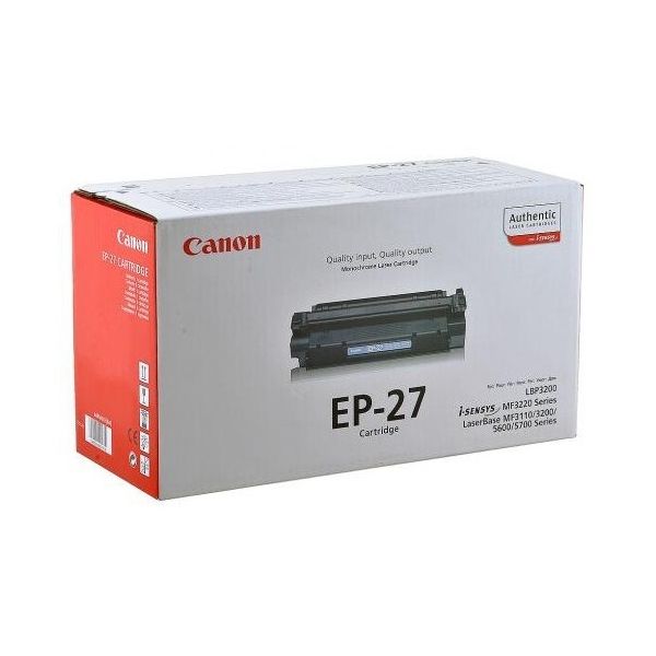 Toner Canon EP-27, čierna (black), originál