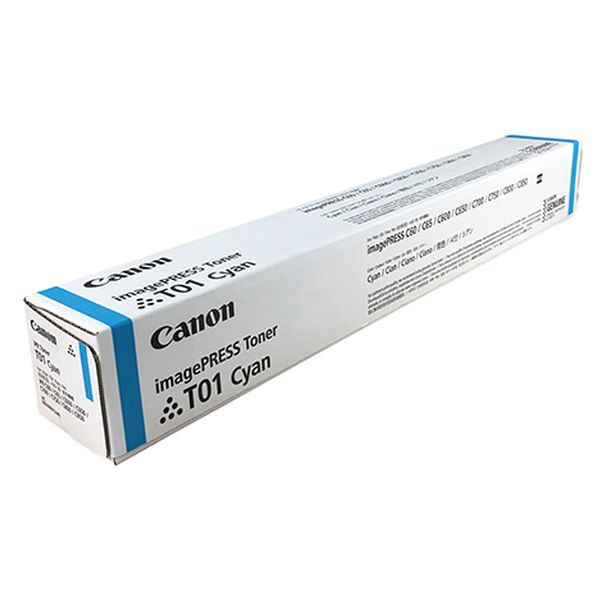 Toner Canon T01 C, 8067B001, azúrová (cyan), originál