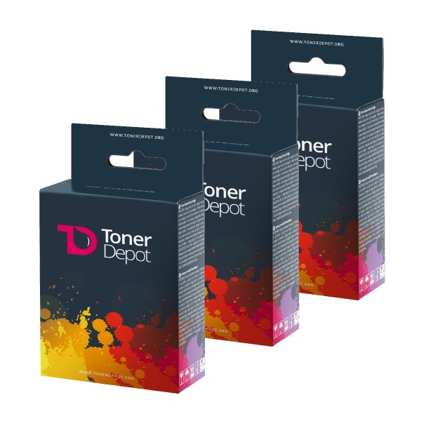 Atramentová kazeta Canon CLI-8, CMY, trojbalenie, multipack, prémium