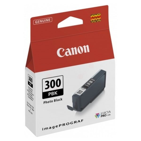 Cartridge Canon PFI-300B, 4193C001, čierna (black), originál