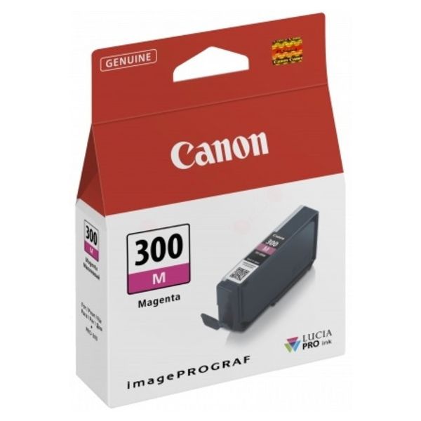 Cartridge Canon PFI-300M, 4195C001, purpurová (magenta), originál