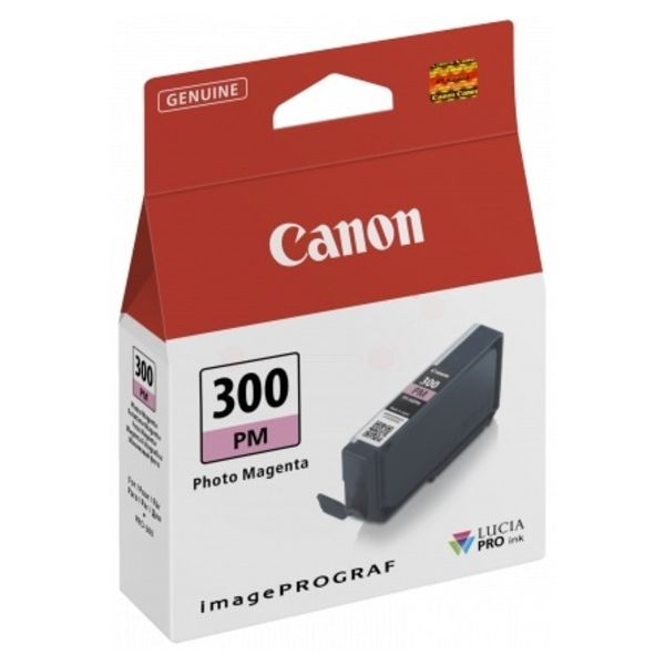 Cartridge Canon PFI-300PM, 4198C001, foto purpurová (photo magenta), originál