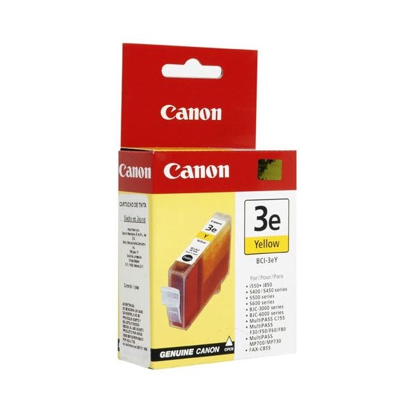 Cartridge Canon BCI-3eY, žltá (yellow), originál
