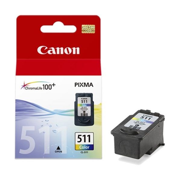 Cartridge Canon CL-511C, farebná (tricolor), originál