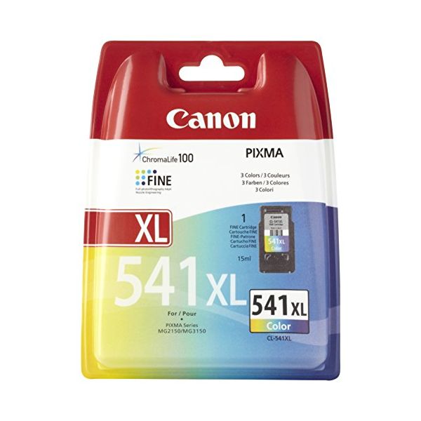 Cartridge Canon CL-541 XL, 5226B001, farebná (tricolor), originál