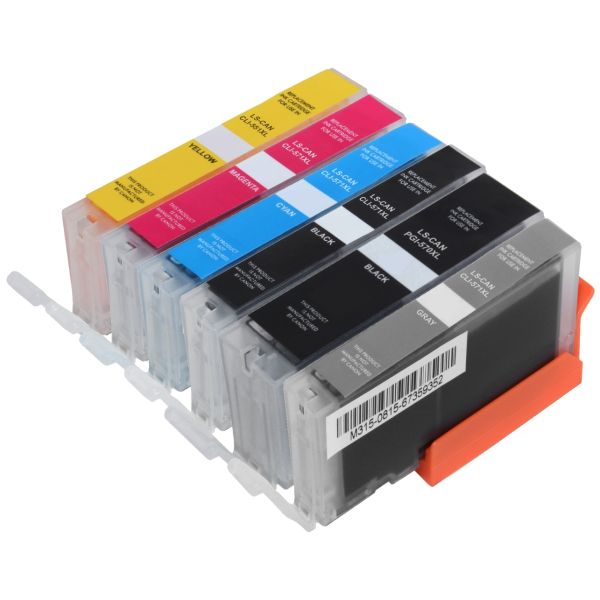 Cartridge Canon CLI-571 XL CMYK, PGI-570 XL, CLI-571 G XL, 6-pack, multipack, alternatívny