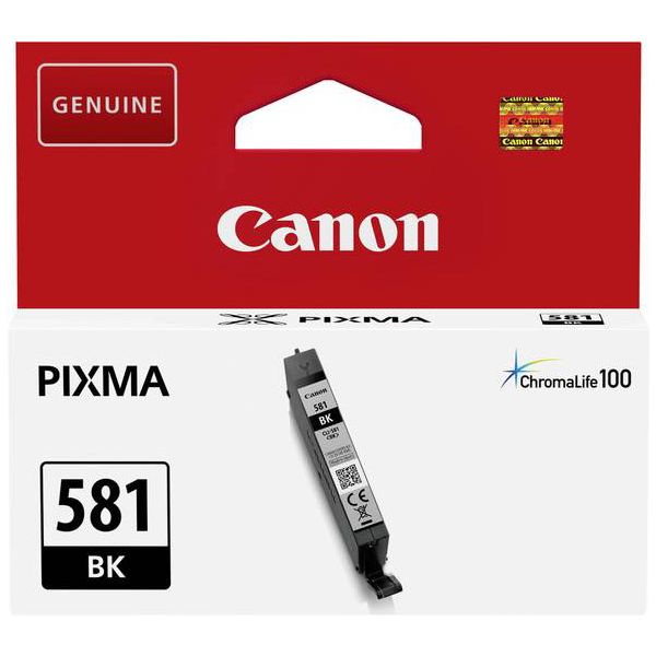 Cartridge Canon CLI-581BK, 2106C001, čierna (black), originál
