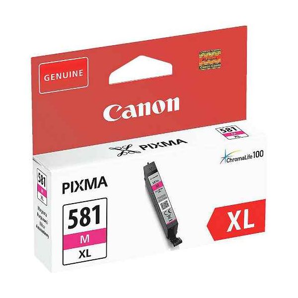 Cartridge Canon CLI-581M XL, 2050C001, purpurová (magenta), originál