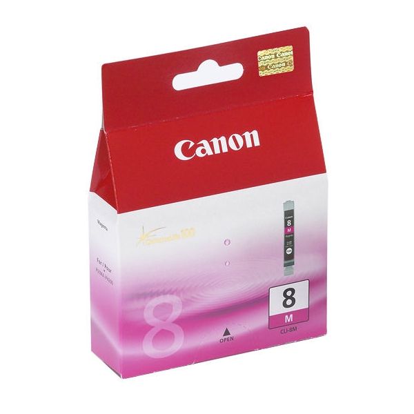 Cartridge Canon CLI-8M, purpurová (magenta), originál