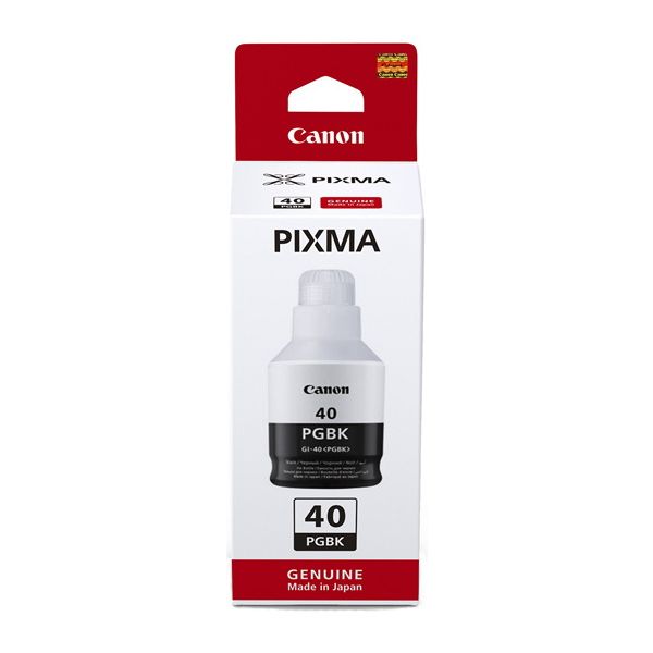 Cartridge Canon GI-40 PGBK, 3385C001, čierna (black), originál