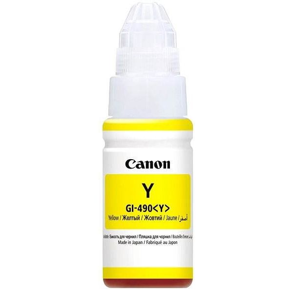 Cartridge Canon GI-490 Y, žltá (yellow), originál