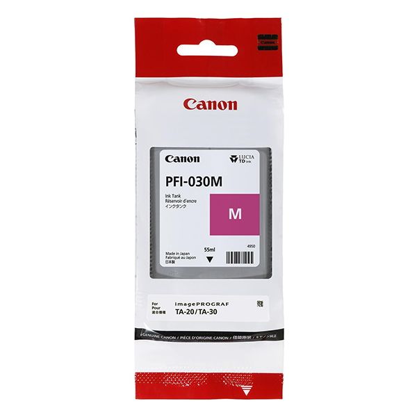 Cartridge Canon PFI-030M, 3491C001, purpurová (magenta), originál